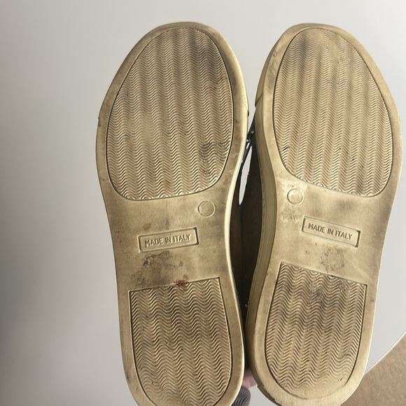 Women’s Italian leather zipper sneakers size 9 EU 39 bought in Italy - Picture 8 of 8